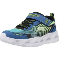 Buty SKECHERS VORTEX 3.0 Niebieski. Niebieskie buty zimowe męskie Skechers, bez wzorów, z syntetyku, bez obcasa, bez zapięcia. Za 213.93 zł.