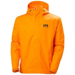 Kurtka wodoodporna Helly Hansen Seven J. Brązowe kurtki męskie Helly Hansen, bez wzorów, sportowe, bez kaptura. Za 506.50 zł.