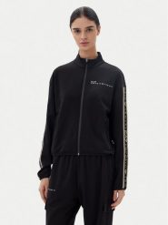EA7 Emporio Armani Bluza 7W000275 AF12501 UC001 Czarny Regular Fit. Czarne bluzy damskie EA7 Emporio Armani, m, bez wzorów, z syntetyku, bez ramiączek, bez kaptura. Za 339.99 zł.