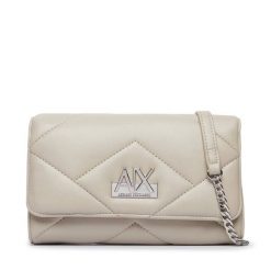 Torebka Armani Exchange. Brązowe torebki do ręki damskie Armani Exchange, bez wzorów, bez dodatków. Za 454.99 zł.