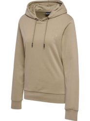 Bluza damska z kapturem Hummel Active Co. Szare bluzy damskie Hummel, s, bez wzorów, z bawełny, eleganckie, bez ramiączek, z kapturem. Za 259.45 zł.