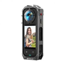Metalowa obudowa ochronna PULUZ do Insta360 X5. Brązowe zegarki sportowe Puluz, bez wzorów, metalowe. Za 139.00 zł.