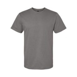 Koszulka Unisex Dla Dorosłych Softstyle Midweight. Brązowe bluzki damskie GILDAN, xl, bez wzorów, sportowe, bez kołnierzyka, bez ramiączek. Za 39.99 zł.