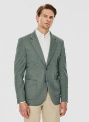 PAKO LORENTE – Zielona marynarka męska. Zielone garnitury męskie Pako Lorente, na jesień, m, bez wzorów, z elastanu, casualowe. Za 399.99 zł.