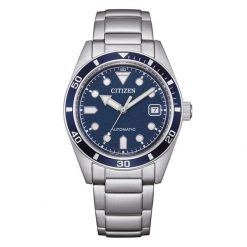 Zegarek Citizen Zegarek Męski Citizen Marine Automatic NJ0228-51L (38,5 mm). Zegarki męskie CITIZEN, bez wzorów. Za 1,104.99 zł.