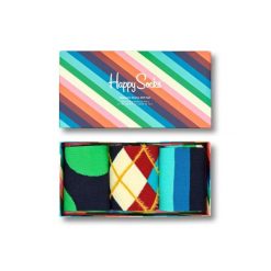 Skarpetki Happy Socks Classics Giftbox 3-pack. Skarpetki damskie Happy Socks, bez wzorów. Za 138.00 zł.