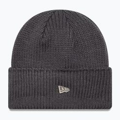 Czapka zimowa New Era Ne Wide Beanie. Szare czapki damskie New Era, na zimę, bez wzorów. Za 83.99 zł.