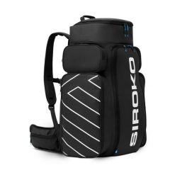 Plecak turystyczny do sportów zimowych 40L Sporty zimowe Siroko Gentoo. Czarne plecaki męskie SIROKO, bez wzorów, z materiału, sportowe. Za 552.00 zł.