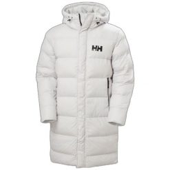 Parka Helly Hansen active long winter. Białe parki męskie Helly Hansen, na zimę, m, bez wzorów, bez kołnierzyka, bez kaptura. W wyprzedaży za 1,172.25 zł.