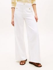 Tommy Hilfiger Dżinsy Kobiety Bawełna biały, 30-32. Białe jeansy damskie Tommy Hilfiger, bez wzorów, z bawełny. Za 329.95 zł.