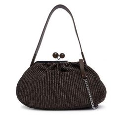 Torebka Weekend Max Mara. Brązowe torebki do ręki damskie Weekend Max Mara, bez wzorów, bez dodatków. Za 1,579.00 zł.