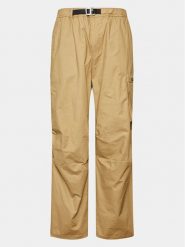 Element Spodnie materiałowe Chillin Travel ELYNP00120 Beżowy Relaxed Fit. Brązowe spodnie materiałowe męskie Element, bez wzorów, z bawełny. Za 399.99 zł.