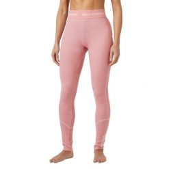 Damskie legginsy Helly Hansen Lifa Midweight. Czerwone legginsy damskie Helly Hansen, bez wzorów, z wełny. Za 372.00 zł.