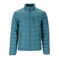 Kurtka puchowa Whistler Luis. Niebieskie kurtki męskie Whistler, bez wzorów, z puchu, sportowe, bez kaptura. Za 297.00 zł.