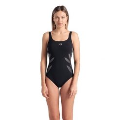 Strój Kąpielowy damski Arena Swimsuit Milena Wing. Czarne stroje kąpielowe damskie ARENA, xl, bez wzorów. Za 249.99 zł.