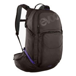 Plecak rowerowy Evoc Explorer Pro 30 - coffee. Brązowe plecaki męskie EVOC, bez wzorów, z materiału. Za 1,038.39 zł.