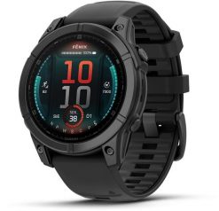 Zegarek sportowy Garmin Fenix E Czarny (010-03025-01). Czarne zegarki sportowe Garmin, bez wzorów. Za 3,289.99 zł.