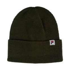 Czapka Fila Milano. Czarne czapki damskie Fila, bez wzorów, z materiału, eleganckie. Za 59.09 zł.