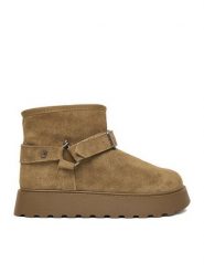 G-Star Raw Śniegowce CEO-ZEHRA-01 Beżowy. Brązowe śniegowce damskie G-Star Raw, ze skóry, bez zapięcia. Za 329.99 zł.