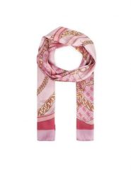 Guess Szal AW5339 POL03 Różowy. Czerwone rękawiczki damskie Guess, z aplikacjami, z materiału. Za 219.99 zł.