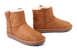 RIEKER 99870-24 brown, botki damskie. Brązowe botki damskie Rieker, bez wzorów, bez obcasa, bez zapięcia. Za 329.90 zł.