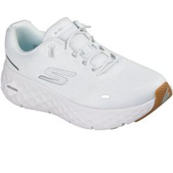 Buty sportowe damskie Skechers Go Walk Max Cushioning Flex. Białe obuwie sportowe damskie Skechers, bez wzorów, bez zapięcia, na fitness i siłownię. Za 590.00 zł.