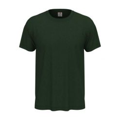 Klasyczna Koszulka Unisex Dla Dorosłych. Zielone bluzki damskie Stedman, bez wzorów, klasyczne, bez kołnierzyka, bez ramiączek. Za 46.99 zł.