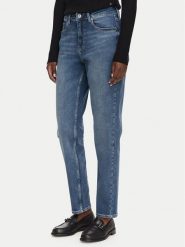 Karl Lagerfeld Jeans Jeansy B3W10060 Niebieski Mom Fit. Niebieskie jeansy damskie Karl Lagerfeld Jeans, bez wzorów, z bawełny. Za 549.99 zł.