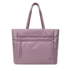 Torebka Roxy. Fioletowe shopperki damskie Roxy, bez wzorów, bez dodatków. Za 169.99 zł.