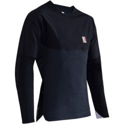 Koszulka rowerowa LEATT Jersey MTB AllMtn 4.0. Czarne bluzy męskie LEATT, bez wzorów, z jersey, sportowe, bez ramiączek, bez kaptura. W wyprzedaży za 404.10 zł.