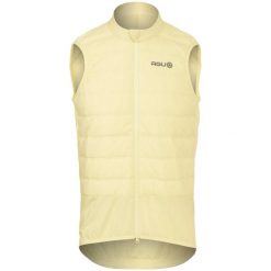 Kurtka puchowa bez rękawów Agu. Żółte kurtki męskie AGU, bez wzorów, z puchu, sportowe, bez kaptura. Za 794.50 zł.