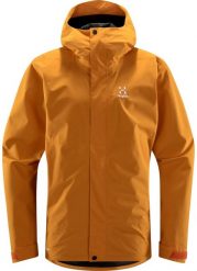 Kurtka z membraną Haglofs Koyal Proof Jacket - desert yellow. Żółte kurtki sportowe damskie Mac in Sac, bez wzorów, bez ramiączek, bez kaptura. Za 705.21 zł.