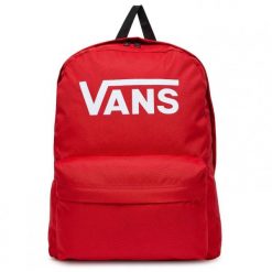 Plecak na deskorokę Vans Old Skool Print Backpack czerwony. Czerwone plecaki męskie Vans, bez wzorów. Za 159.00 zł.
