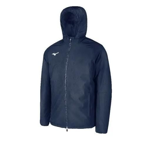 Kurtka Mizuno Team Mizuno club. Niebieskie kurtki męskie Mizuno, m, bez wzorów, z tkaniny, eleganckie, bez kaptura. Za 249.50 zł.