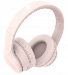 Słuchawki GOGEN SŁUCHAWKI BEZPRZEWODOWE PINK HBTM45P dla nastolatki. Różowe słuchawki bezprzewodowe NoName. Za 184.78 zł.