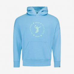 Bluza z kapturem unisex PADEL. Czerwone bluzy damskie Head, na zimę, xl, bez wzorów, z materiału, bez ramiączek, z kapturem. W wyprzedaży za 315.00 zł.