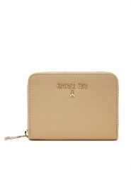 Patrizia Pepe Portfel CQ8512/L001 Beżowy. Brązowe portfele damskie Patrizia Pepe, ze skóry. Za 379.99 zł.