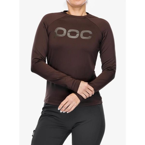 Bluza rowerowa damska POC Reform Enduro Jersey. Brązowe bluzy damskie POC, xs, bez wzorów, z jersey, bez ramiączek, bez kaptura. Za 284.99 zł.