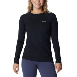 Koszulka z długim rękawem Damska Columbia Midweight. Czarne bluzki damskie Columbia, l, bez wzorów, sportowe, bez kołnierzyka, bez ramiączek. Za 119.99 zł.