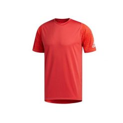 Koszulka sportowa męska Adidas Glored Rouglo. Czerwone koszulki sportowe męskie Adidas, m, bez wzorów, z poliesteru, bez ramiączek. Za 62.00 zł.