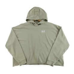 Second life - Bluza z kapturem dla kobiet - Jak nowy. Zielone bluzy damskie Under Armour, bez wzorów, sportowe, bez ramiączek, z kapturem. Za 97.25 zł.