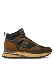 Blauer Trzewiki F4MARS04/LEC Brązowy. Brązowe botki męskie Blauer, bez wzorów, ze skóry, bez obcasa, bez zapięcia. Za 399.99 zł.