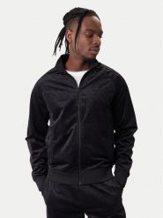 Guess Bluza Z6RQ01 KD612 Czarny Regular Fit. Czarne bluzy męskie Guess, m, z aplikacjami, z syntetyku, bez ramiączek, bez kaptura. Za 439.99 zł.