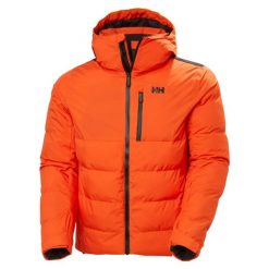 Kurtka narciarska z kapturem Helly Hansen Kvitfjell Race. Czerwone kurtki sportowe męskie Helly Hansen, na zimę, m, bez wzorów, z kapturem, narciarskie. W wyprzedaży za 1,314.50 zł.