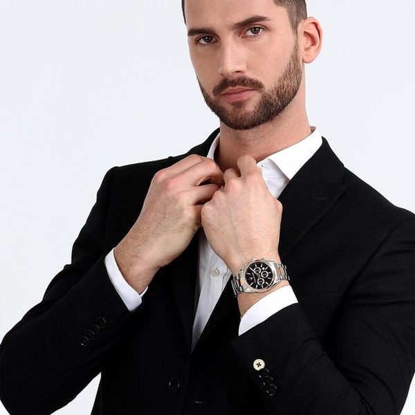 Zegarek Maserati. Szare zegarki męskie maserati, bez wzorów, srebrne. Za 959.99 zł.