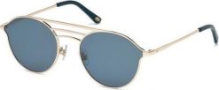 WEB EYEWEAR Okulary przeciwsłoneczne Unisex WEB EYEWEAR WE0207-28X Niebieski Złoty ( 55 mm). Niebieskie okulary przeciwsłoneczne damskie WEB EYEWEAR. Za 224.29 zł.