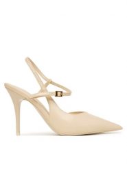 Aldo Szpilki Vivenne 14295979 Kremowy. Białe szpilki damskie Aldo, bez wzorów, ze skóry, bez obcasa, na szpilce, bez zapięcia. Za 359.99 zł.