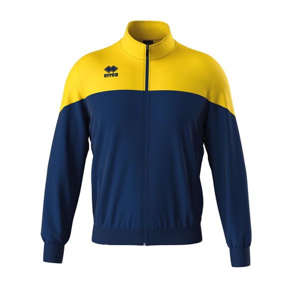 Kurtka dresowa Errea Buddy. Niebieskie kurtki męskie ERREA, m, bez wzorów, z dresówki, biznesowe, bez kaptura. Za 235.99 zł.