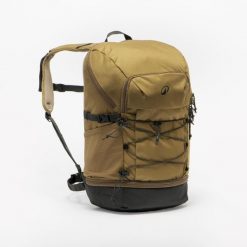Plecak turystyczny Quechua Arpenaz NH500 30 litrów. Brązowe plecaki męskie QUECHUA, bez wzorów, z materiału. Za 149.99 zł.