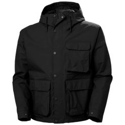 Kurtka wodoodporna Helly Hansen Escape Utility. Czarne kurtki męskie Helly Hansen, m, bez wzorów, bez kaptura. Za 881.00 zł.